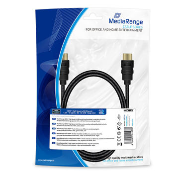 MediaRange HDMI High Speed With Ethernet 5m  Καλώδιο