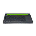 MediaRange Compact-sized wireless multi-pairing keyboard with 78 keys and touchpad